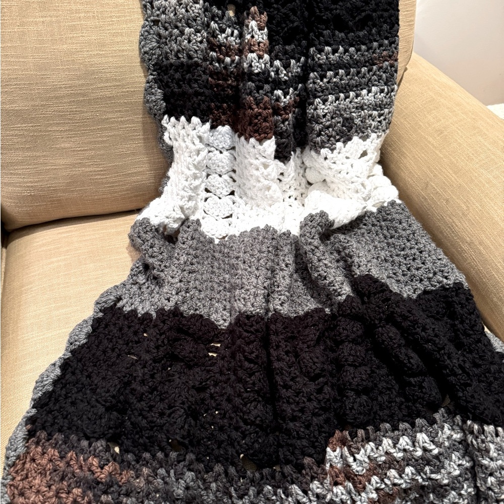Oversized Heavy Crochet Afghan